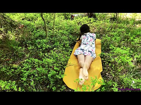 ❤️ Tinder 上的陌生人在樹林裡自慰我的陰部並熱情地亂搞 ☑ 硬色情 在我們 ❤